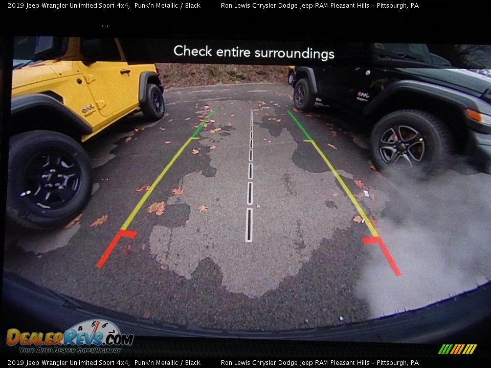 2019 Jeep Wrangler Unlimited Sport 4x4 Punk'n Metallic / Black Photo #16