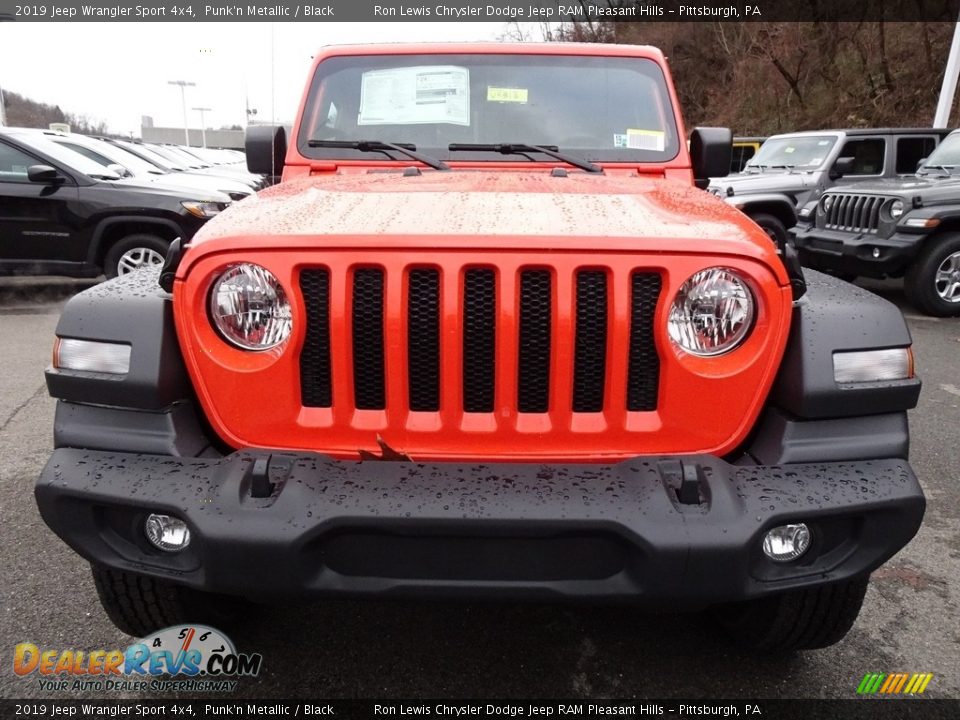 2019 Jeep Wrangler Sport 4x4 Punk'n Metallic / Black Photo #8