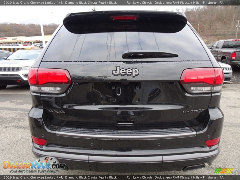 2019 Jeep Grand Cherokee Limited 4x4 Diamond Black Crystal Pearl / Black Photo #4