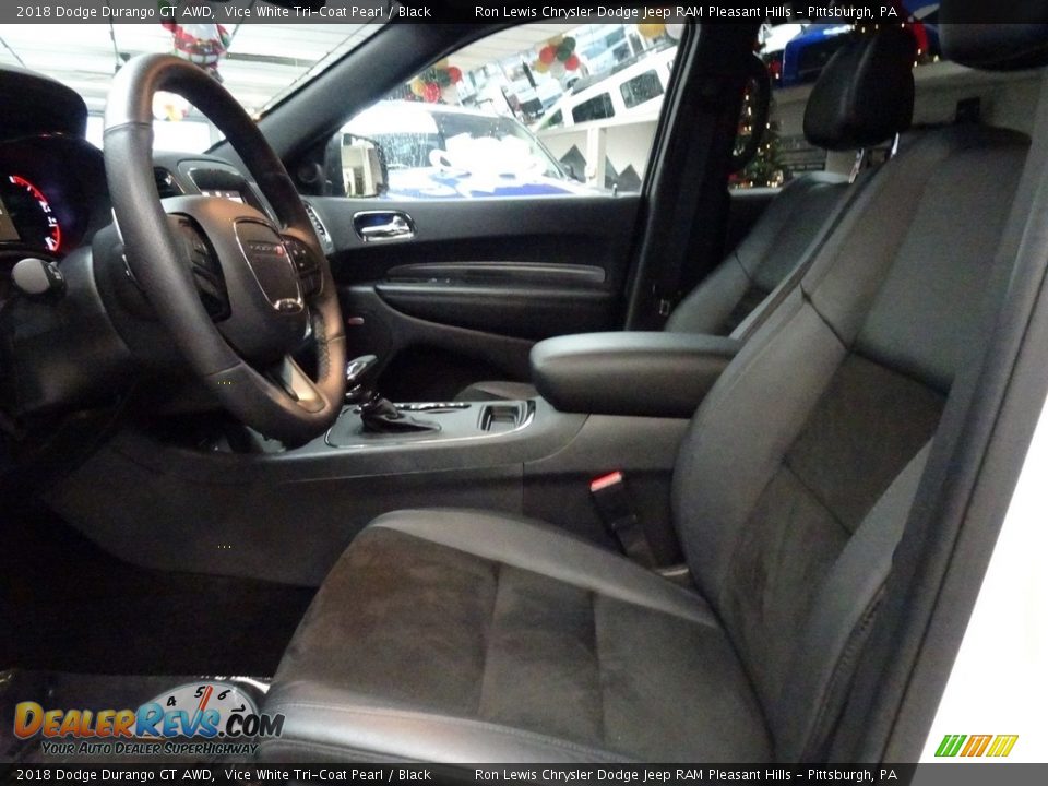2018 Dodge Durango GT AWD Vice White Tri-Coat Pearl / Black Photo #10