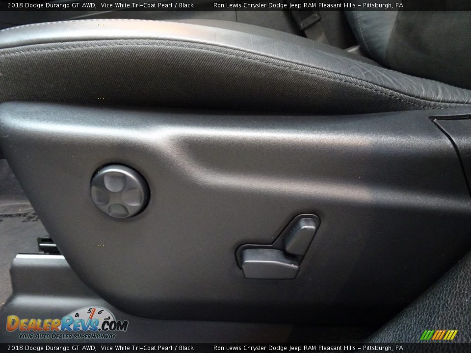 2018 Dodge Durango GT AWD Vice White Tri-Coat Pearl / Black Photo #15