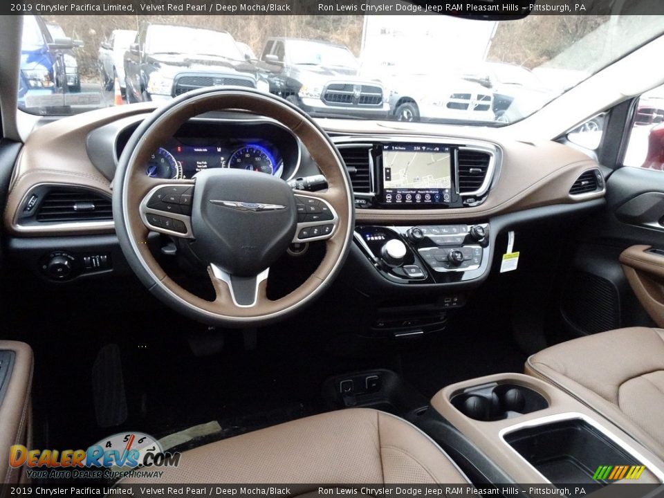 Deep Mocha/Black Interior - 2019 Chrysler Pacifica Limited Photo #13