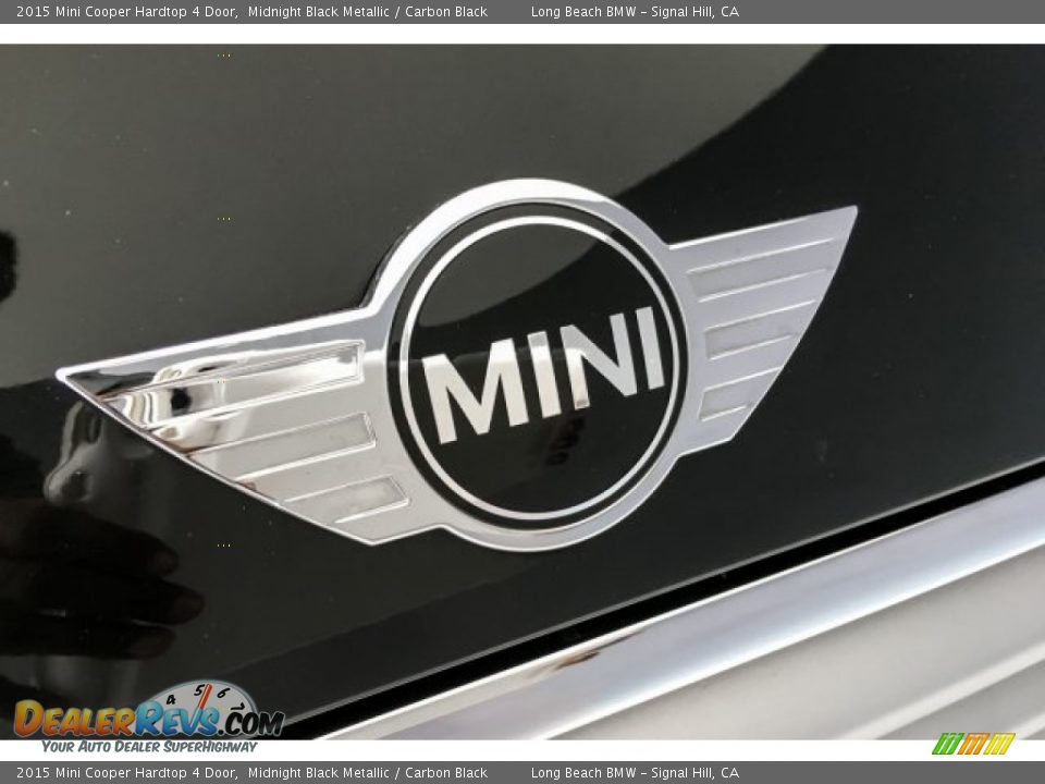 2015 Mini Cooper Hardtop 4 Door Midnight Black Metallic / Carbon Black Photo #32