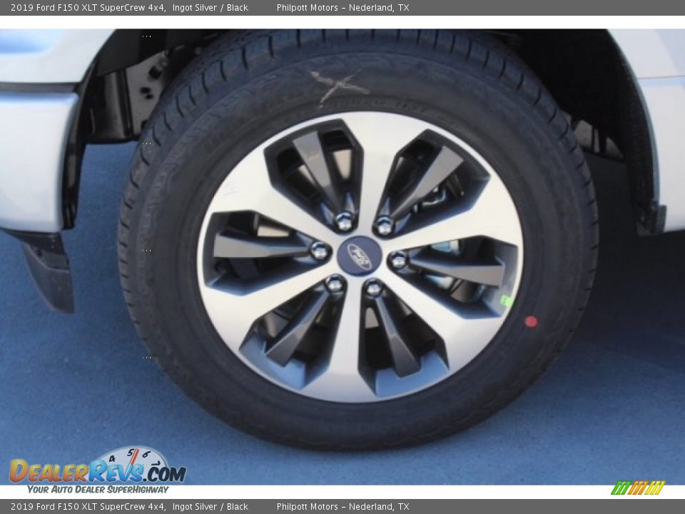 2019 Ford F150 XLT SuperCrew 4x4 Ingot Silver / Black Photo #5
