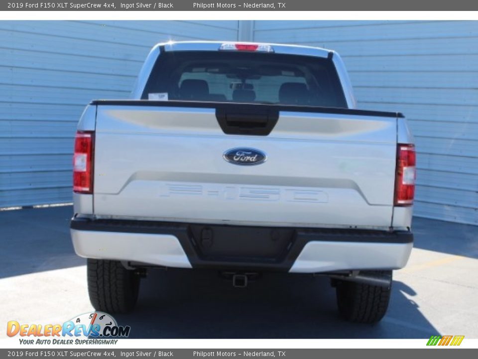 2019 Ford F150 XLT SuperCrew 4x4 Ingot Silver / Black Photo #7