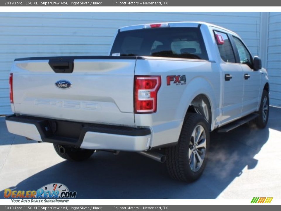 2019 Ford F150 XLT SuperCrew 4x4 Ingot Silver / Black Photo #8