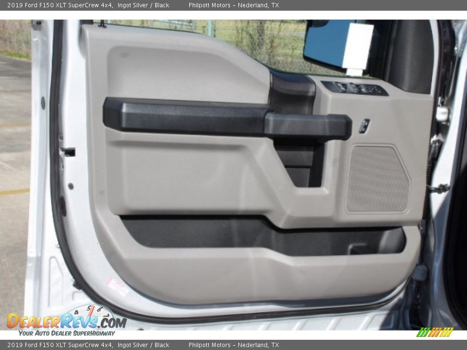 2019 Ford F150 XLT SuperCrew 4x4 Ingot Silver / Black Photo #9