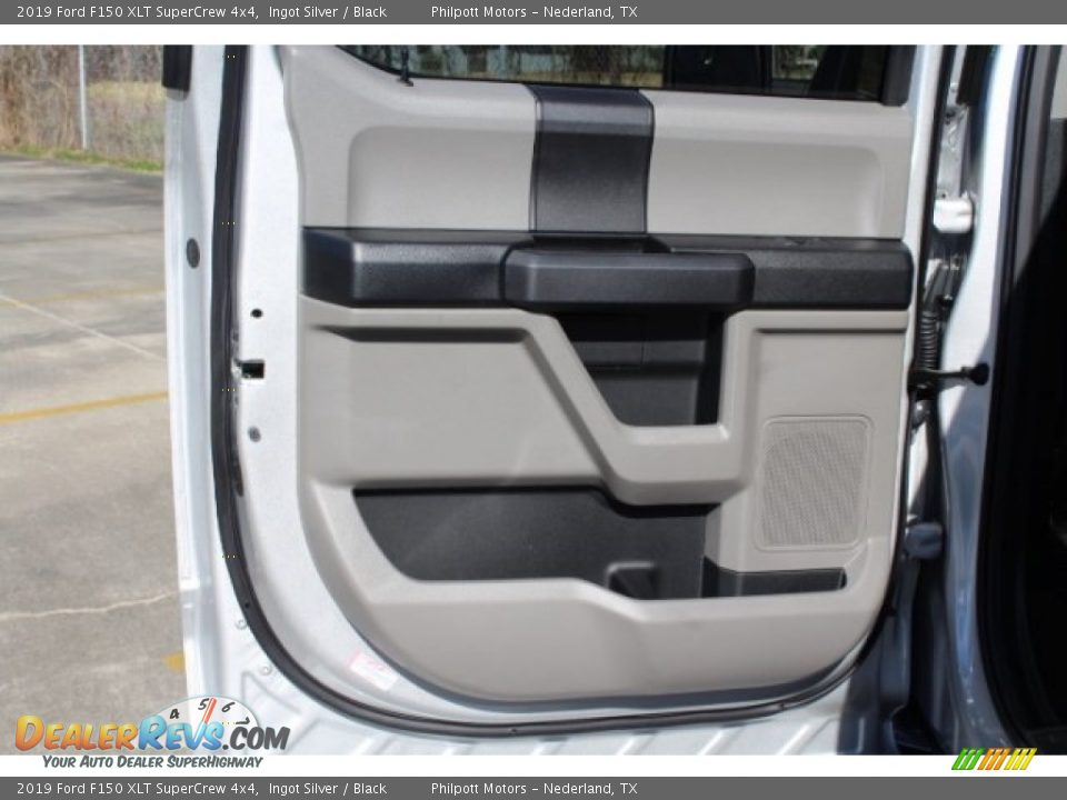 2019 Ford F150 XLT SuperCrew 4x4 Ingot Silver / Black Photo #16