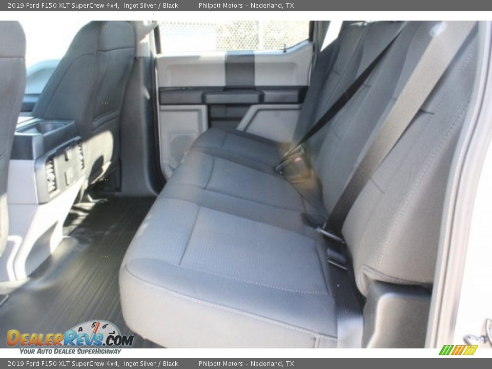 2019 Ford F150 XLT SuperCrew 4x4 Ingot Silver / Black Photo #17