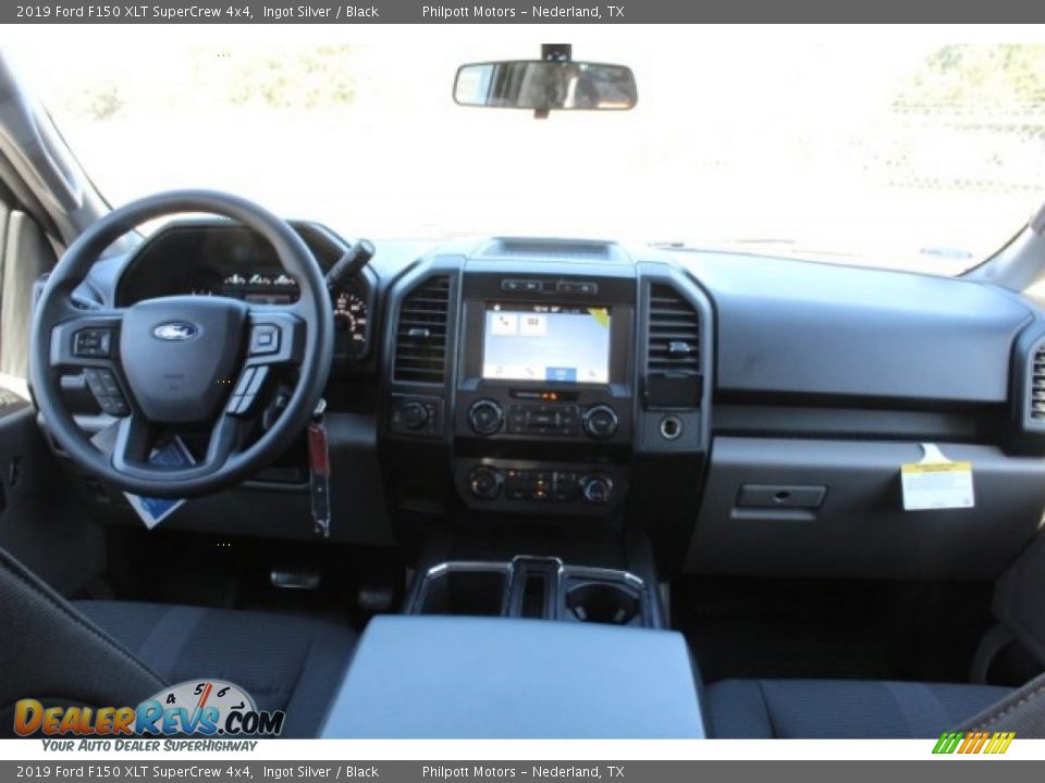 2019 Ford F150 XLT SuperCrew 4x4 Ingot Silver / Black Photo #18