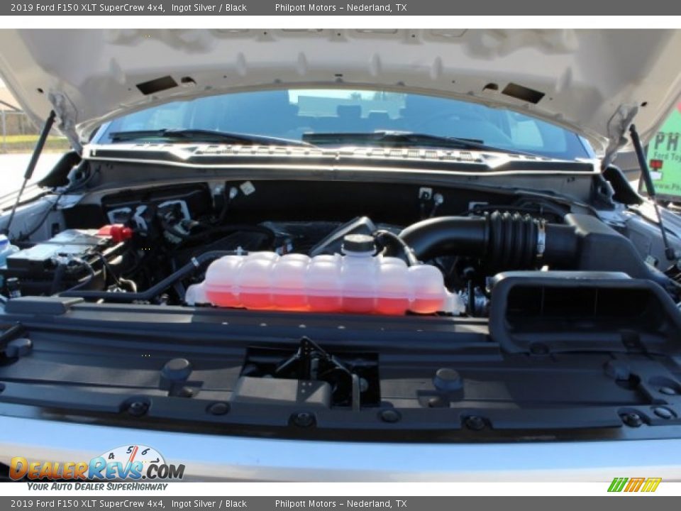 2019 Ford F150 XLT SuperCrew 4x4 Ingot Silver / Black Photo #21