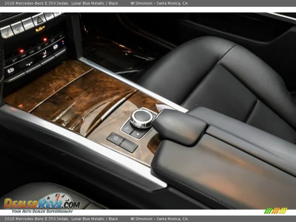 2016 Mercedes-Benz E 350 Sedan Lunar Blue Metallic / Black Photo #24