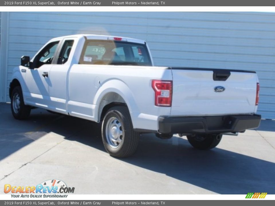 2019 Ford F150 XL SuperCab Oxford White / Earth Gray Photo #6