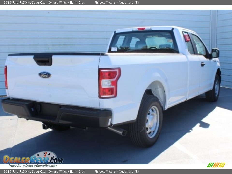 2019 Ford F150 XL SuperCab Oxford White / Earth Gray Photo #8
