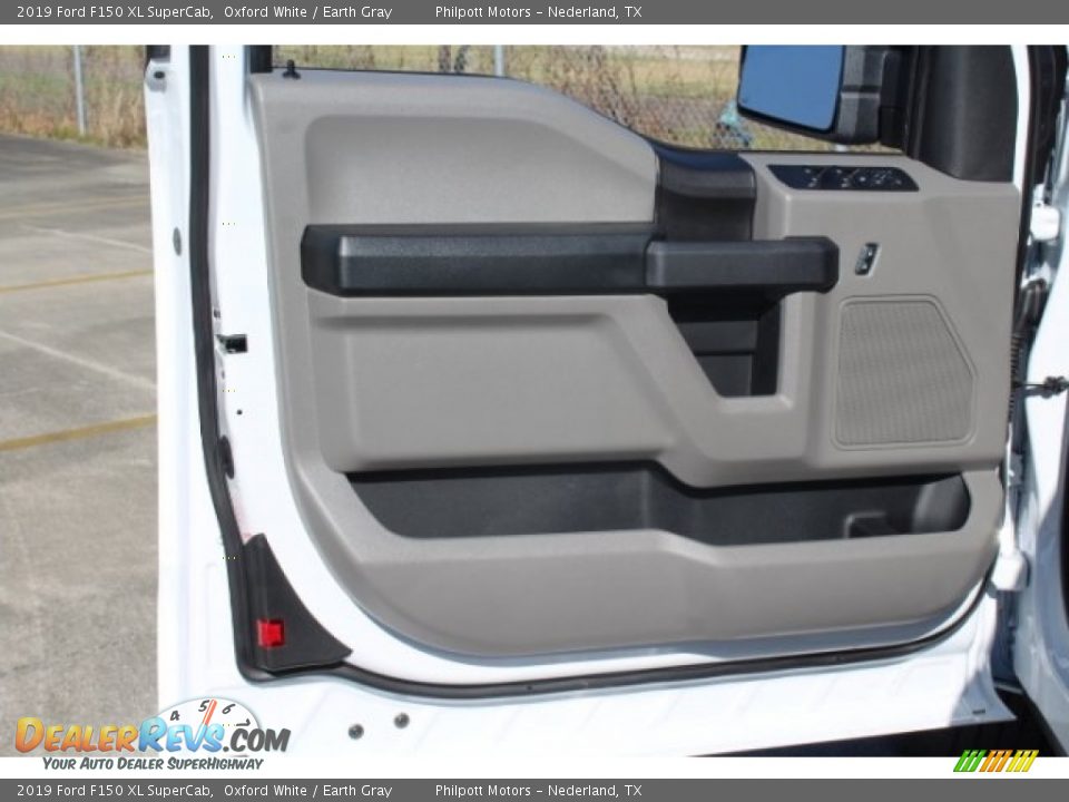2019 Ford F150 XL SuperCab Oxford White / Earth Gray Photo #9