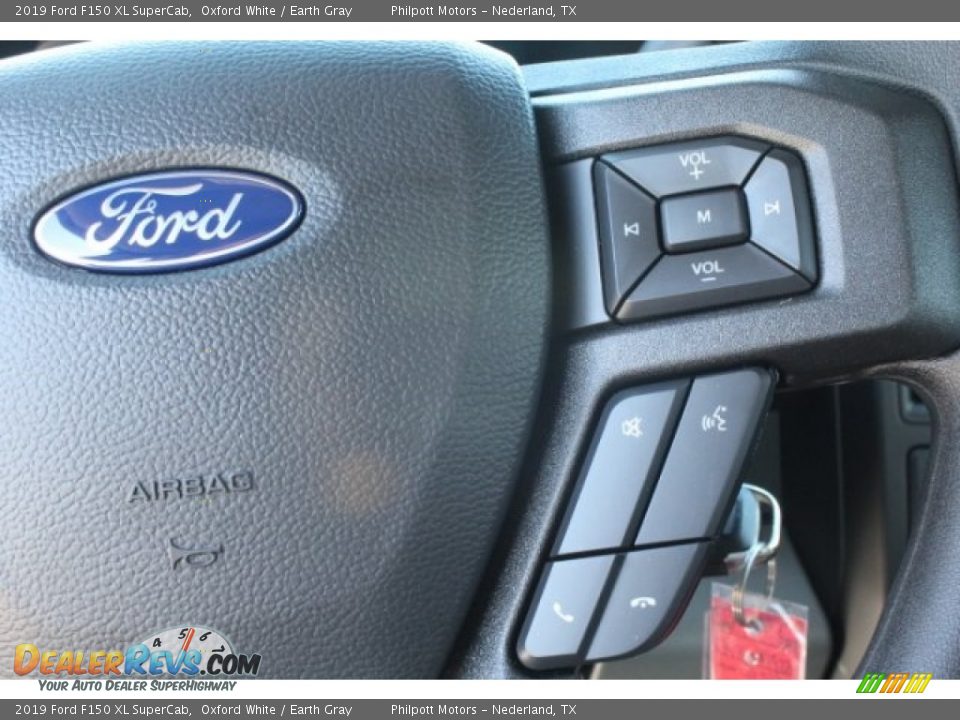 2019 Ford F150 XL SuperCab Oxford White / Earth Gray Photo #15
