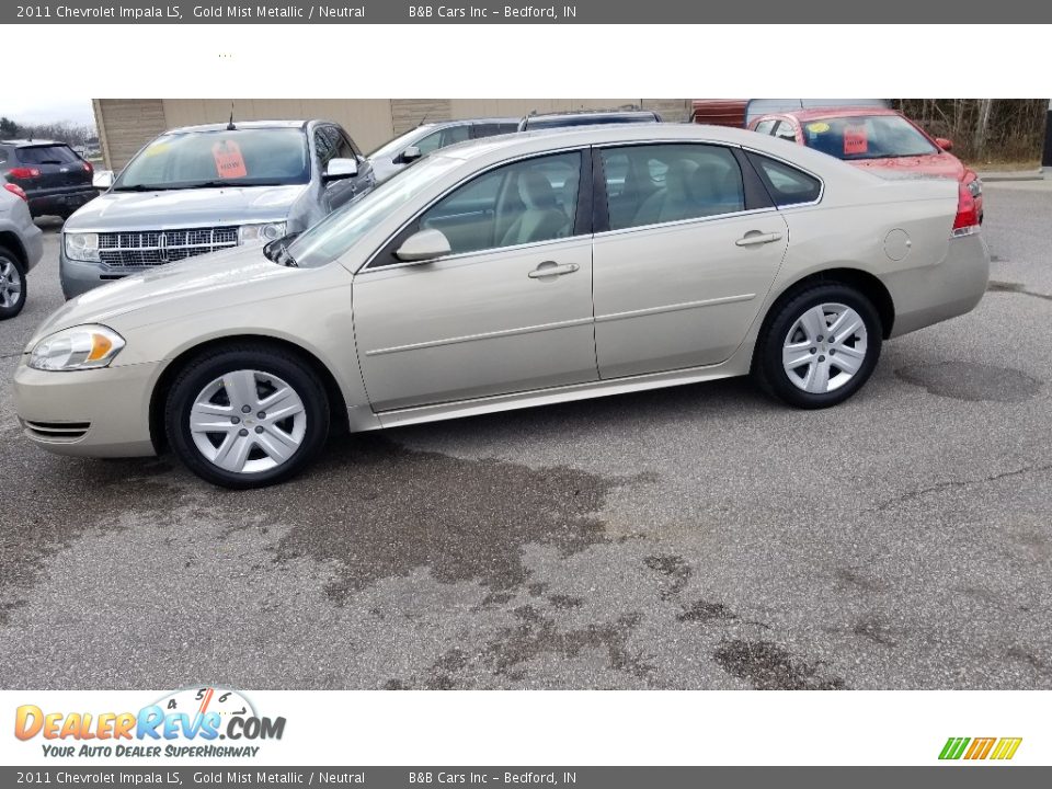 2011 Chevrolet Impala LS Gold Mist Metallic / Neutral Photo #2