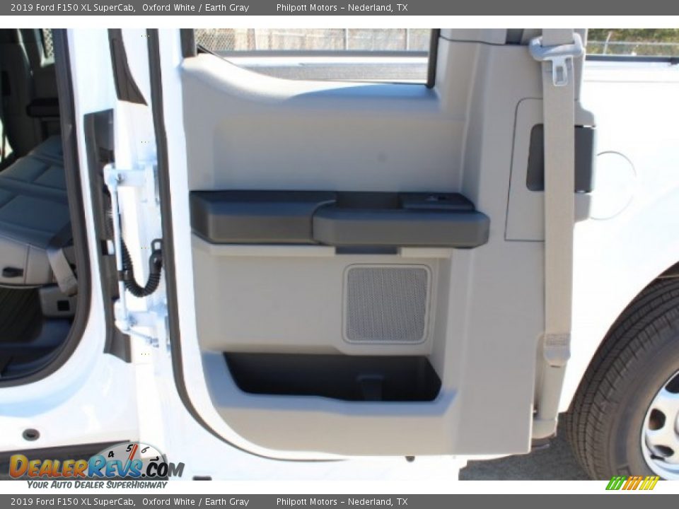 2019 Ford F150 XL SuperCab Oxford White / Earth Gray Photo #16