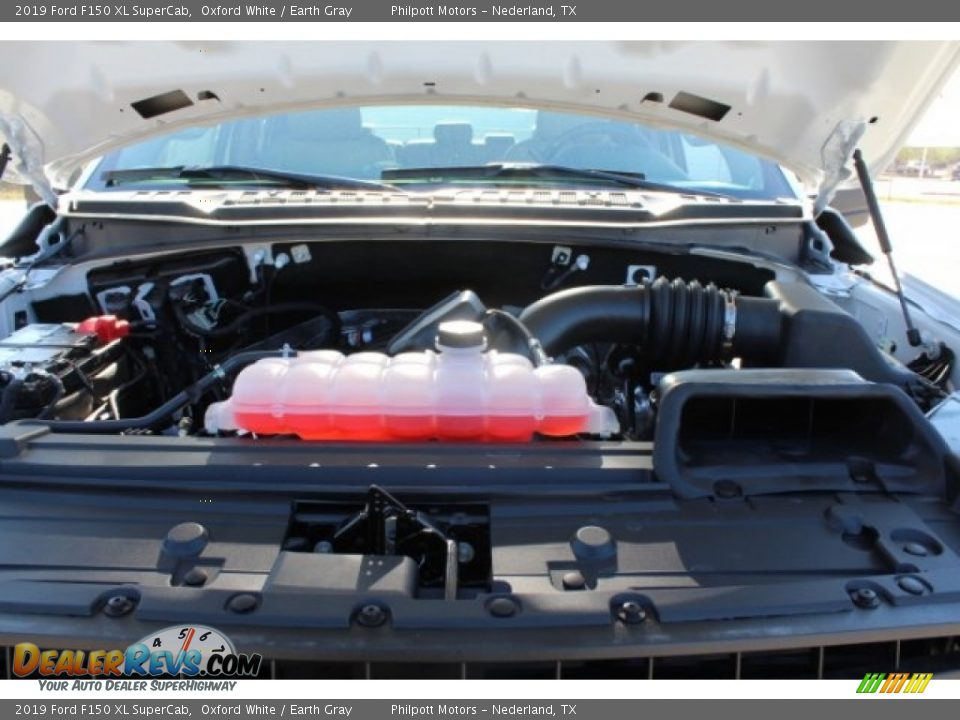 2019 Ford F150 XL SuperCab Oxford White / Earth Gray Photo #19