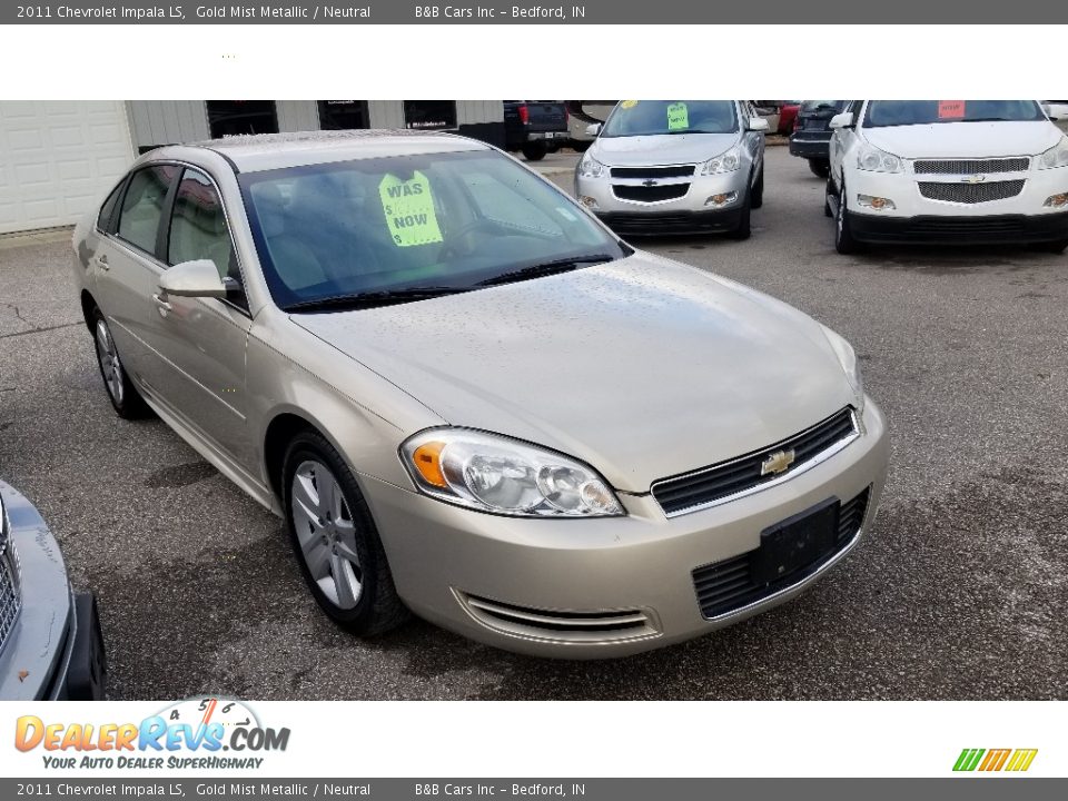 2011 Chevrolet Impala LS Gold Mist Metallic / Neutral Photo #6