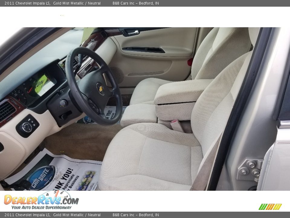 2011 Chevrolet Impala LS Gold Mist Metallic / Neutral Photo #7