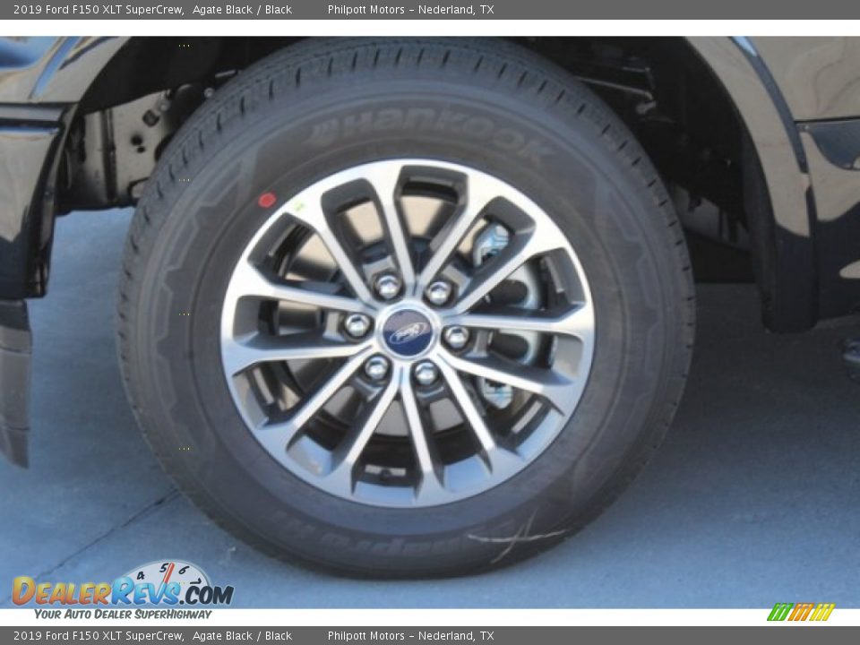 2019 Ford F150 XLT SuperCrew Agate Black / Black Photo #5