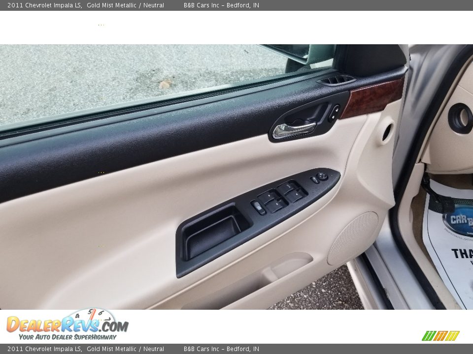 2011 Chevrolet Impala LS Gold Mist Metallic / Neutral Photo #8