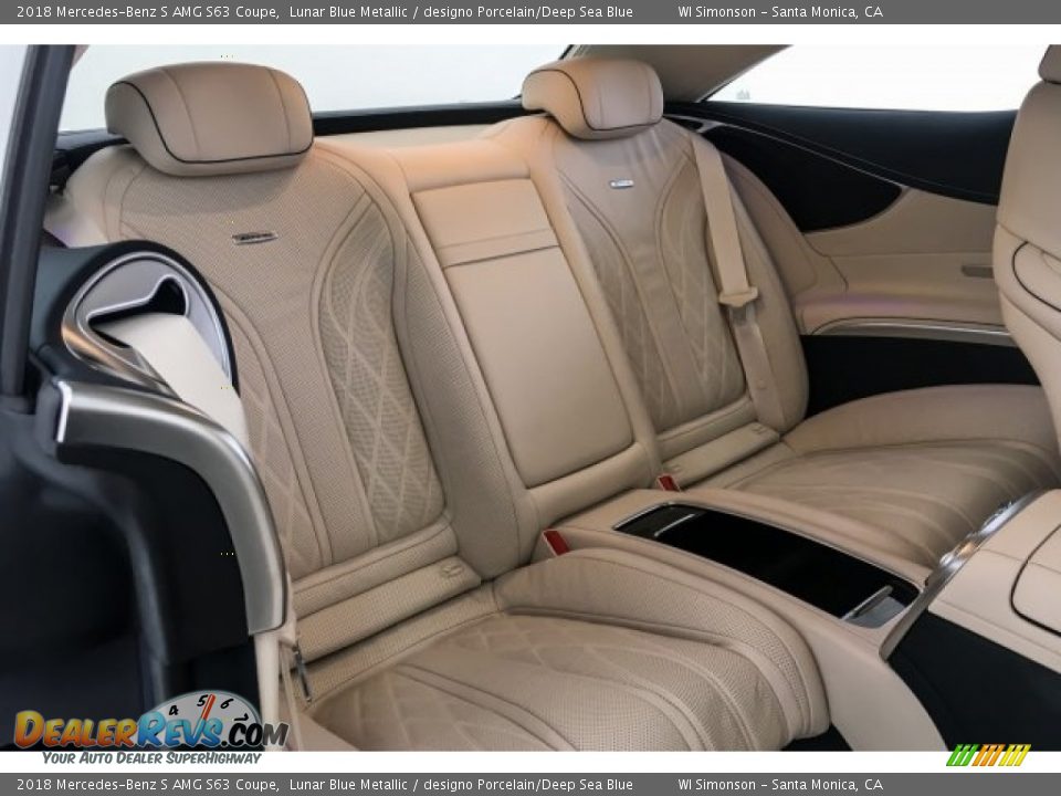 Rear Seat of 2018 Mercedes-Benz S AMG S63 Coupe Photo #13