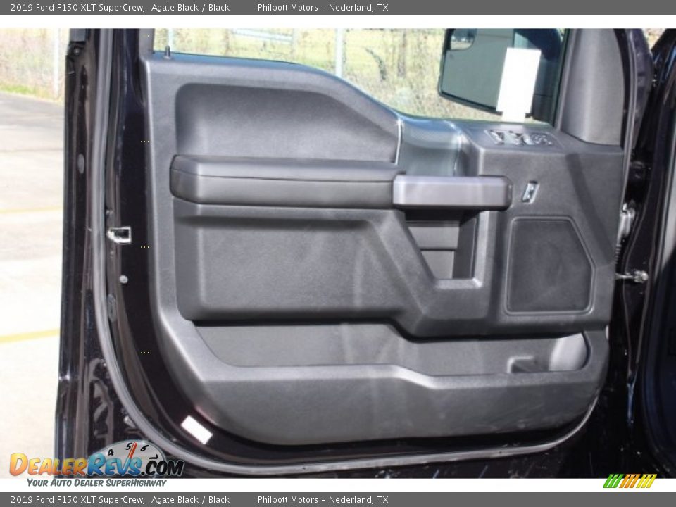 2019 Ford F150 XLT SuperCrew Agate Black / Black Photo #9