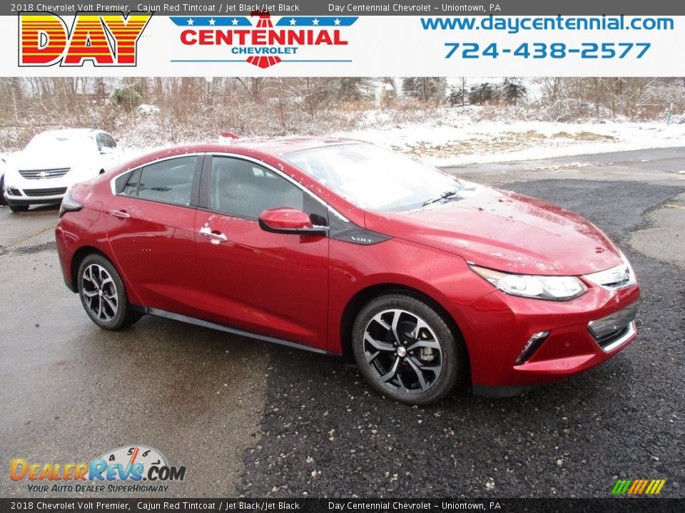 2018 Chevrolet Volt Premier Cajun Red Tintcoat / Jet Black/Jet Black Photo #1