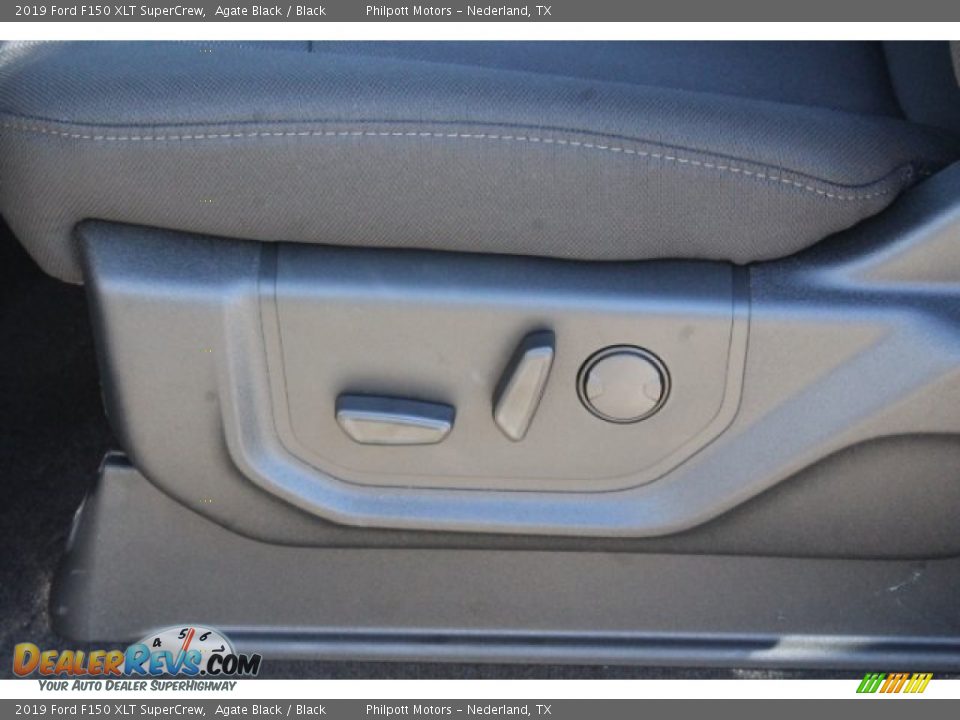 2019 Ford F150 XLT SuperCrew Agate Black / Black Photo #11