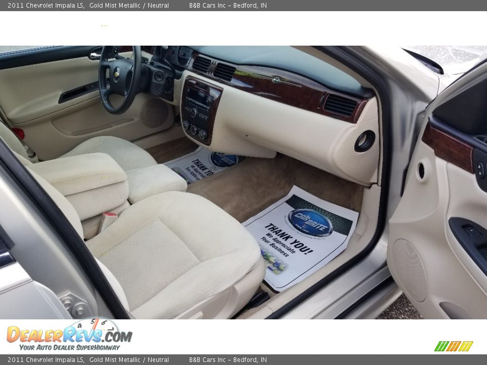 2011 Chevrolet Impala LS Gold Mist Metallic / Neutral Photo #11