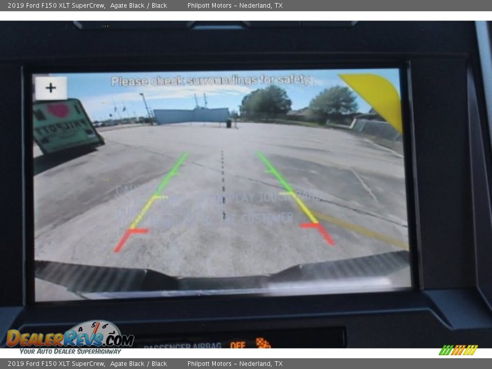 2019 Ford F150 XLT SuperCrew Agate Black / Black Photo #13