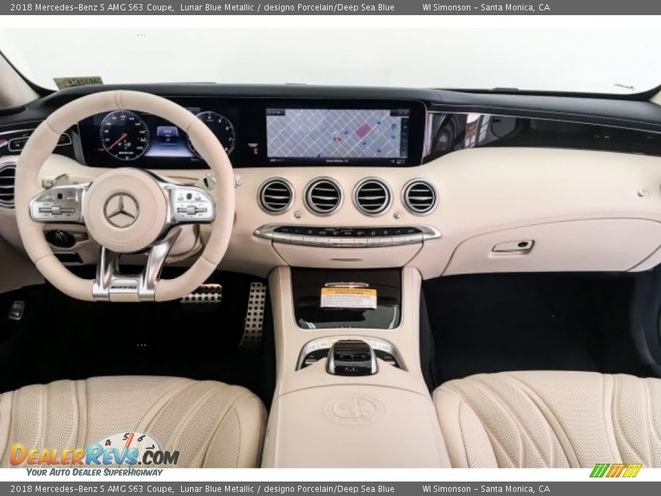 Dashboard of 2018 Mercedes-Benz S AMG S63 Coupe Photo #18