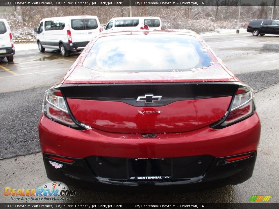 2018 Chevrolet Volt Premier Cajun Red Tintcoat / Jet Black/Jet Black Photo #4