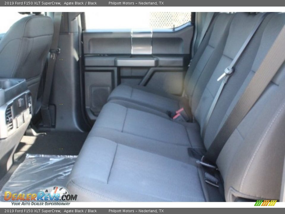 2019 Ford F150 XLT SuperCrew Agate Black / Black Photo #18