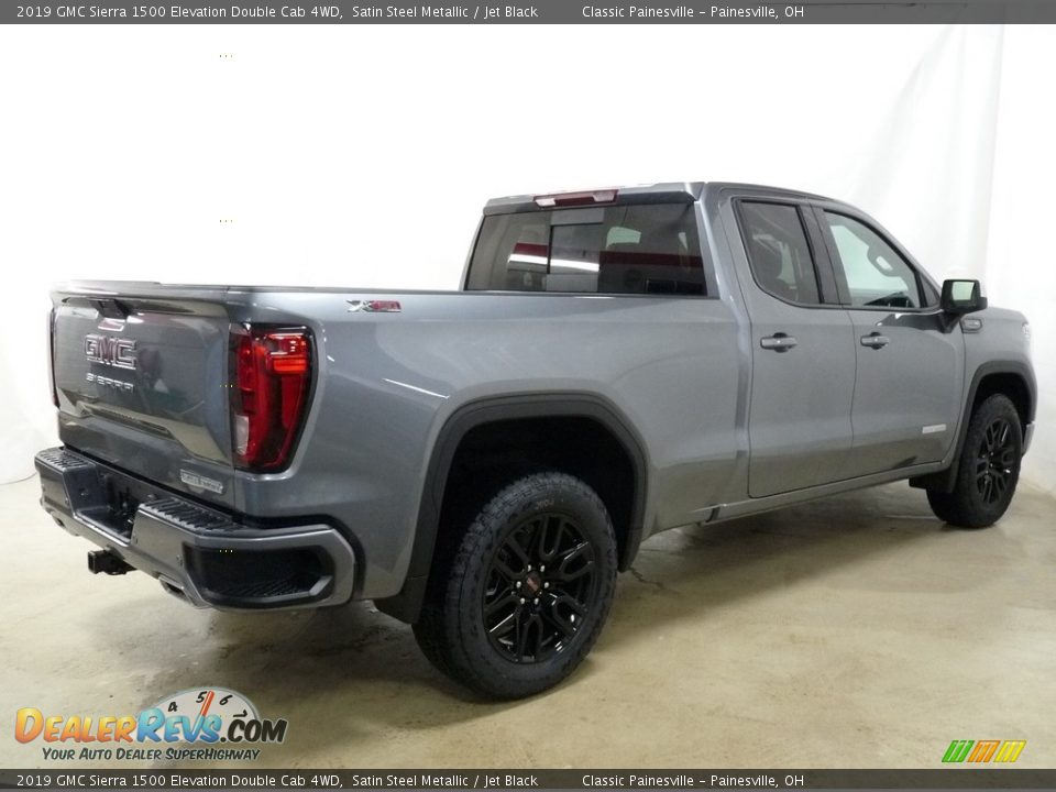 2019 GMC Sierra 1500 Elevation Double Cab 4WD Satin Steel Metallic / Jet Black Photo #2
