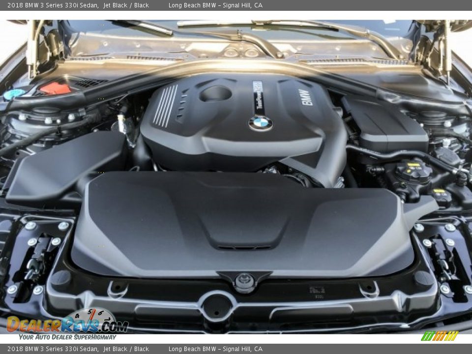 2018 BMW 3 Series 330i Sedan Jet Black / Black Photo #8