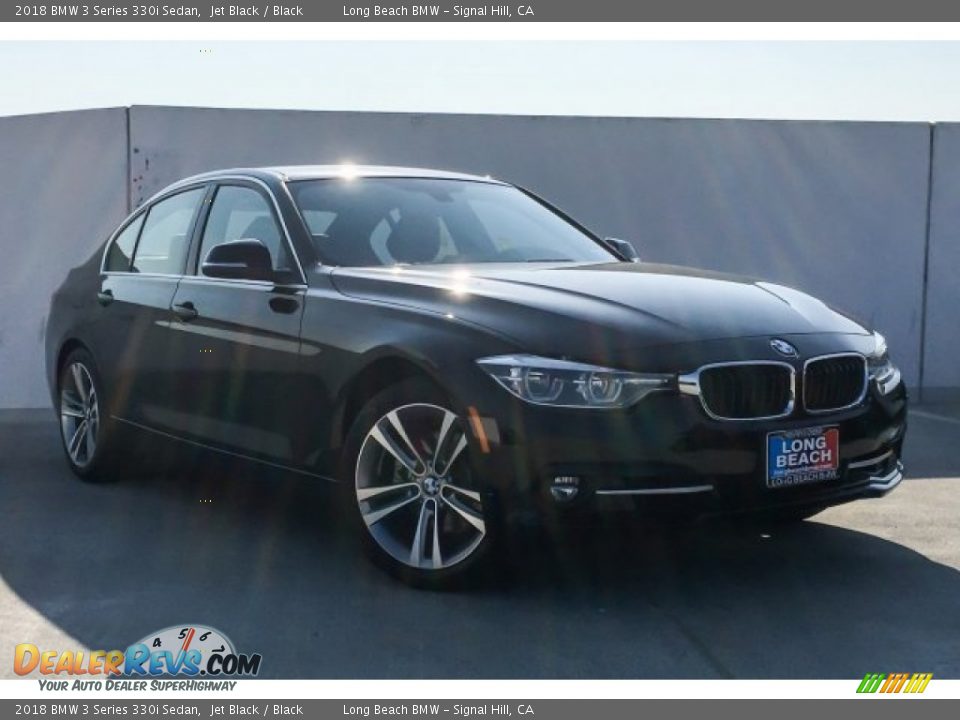 2018 BMW 3 Series 330i Sedan Jet Black / Black Photo #12