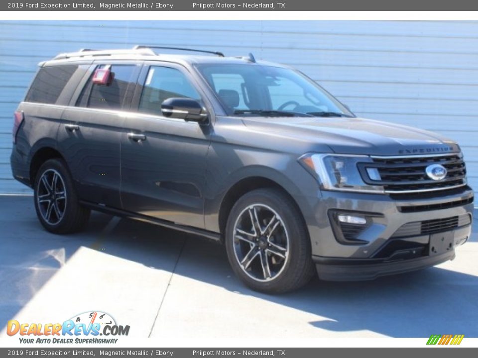 2019 Ford Expedition Limited Magnetic Metallic / Ebony Photo #2
