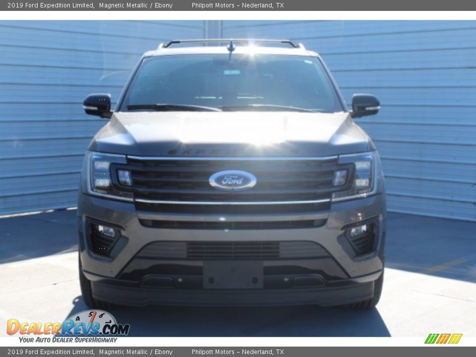 2019 Ford Expedition Limited Magnetic Metallic / Ebony Photo #3