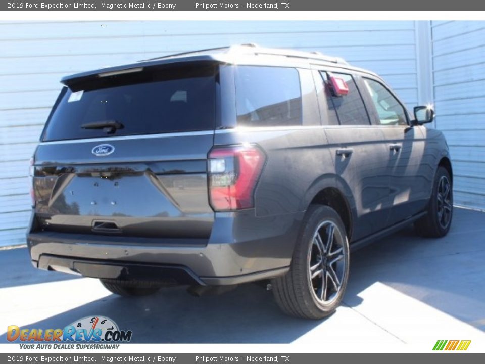 2019 Ford Expedition Limited Magnetic Metallic / Ebony Photo #8