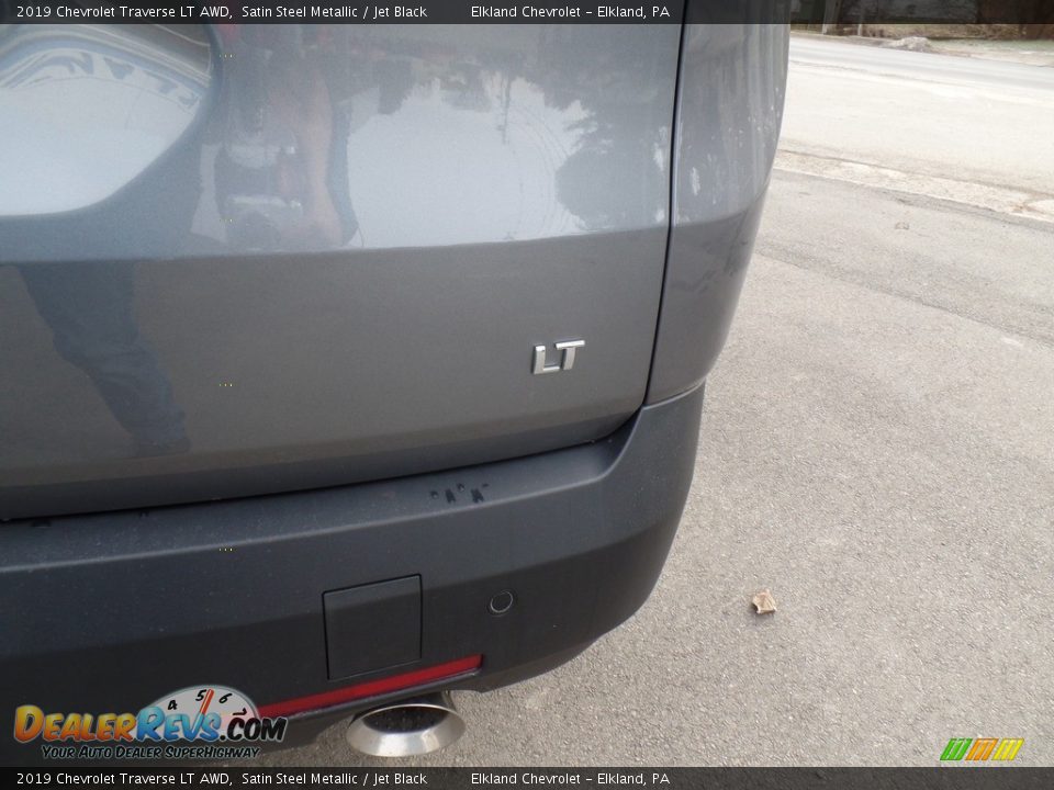 2019 Chevrolet Traverse LT AWD Satin Steel Metallic / Jet Black Photo #11
