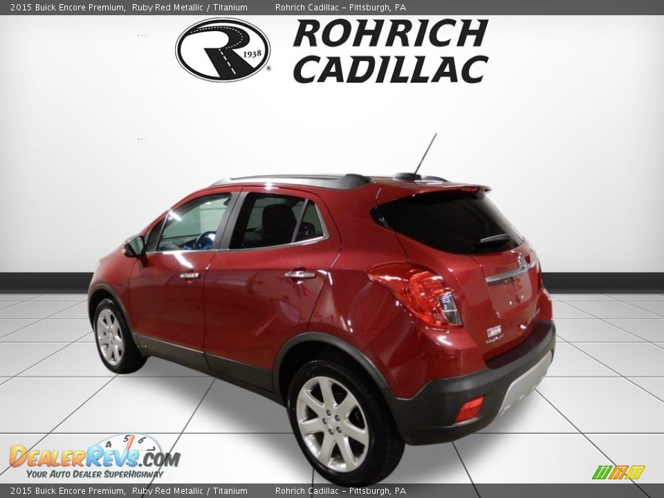 2015 Buick Encore Premium Ruby Red Metallic / Titanium Photo #3