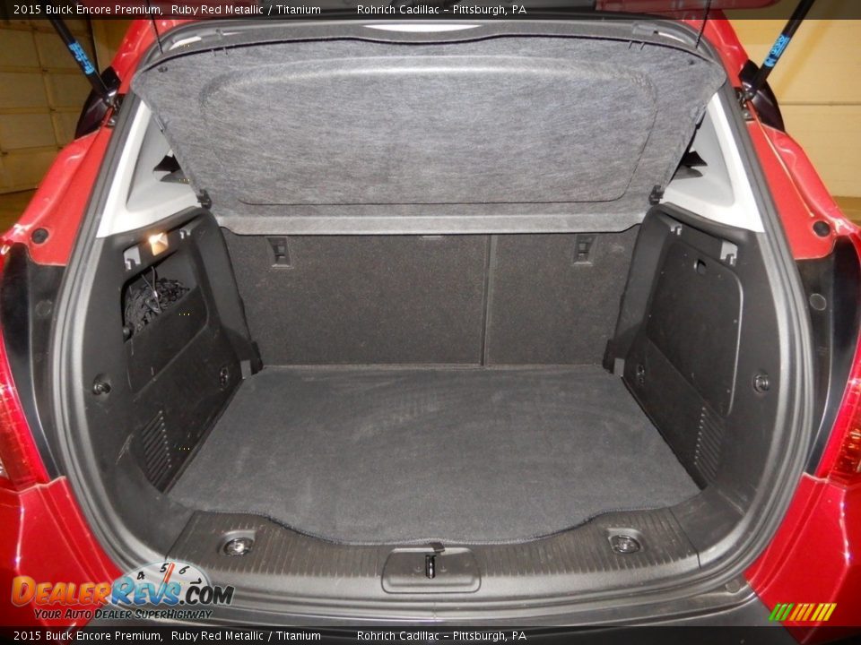 2015 Buick Encore Premium Ruby Red Metallic / Titanium Photo #14