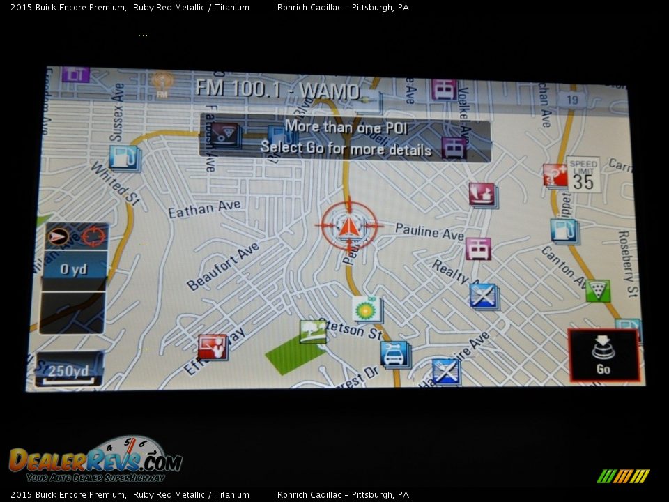 2015 Buick Encore Premium Ruby Red Metallic / Titanium Photo #22