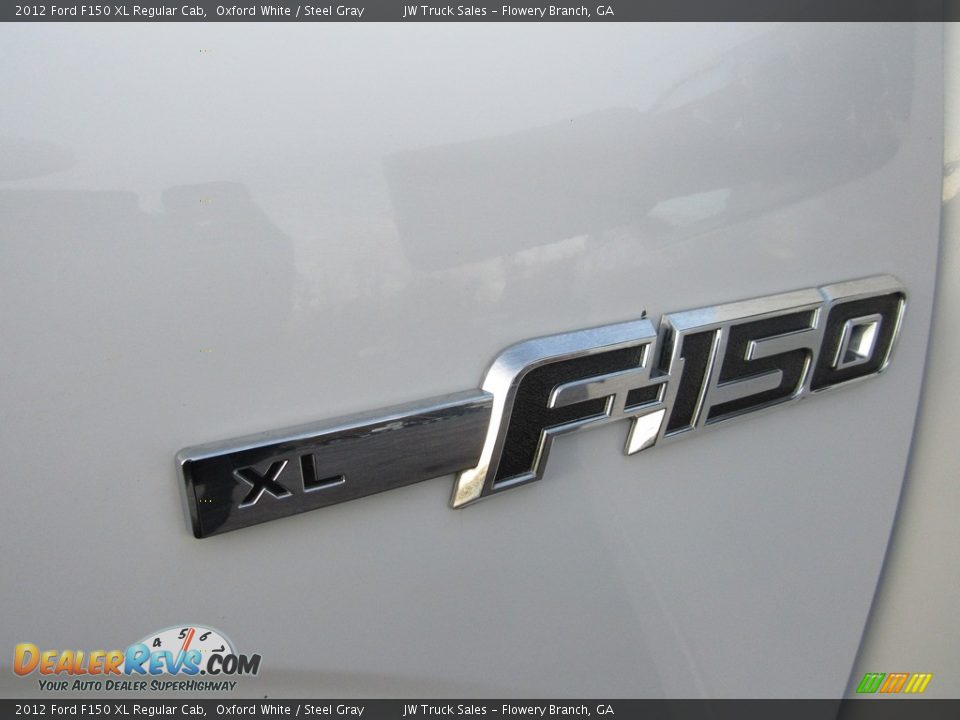 2012 Ford F150 XL Regular Cab Oxford White / Steel Gray Photo #33