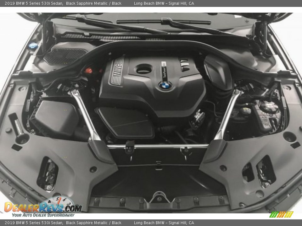 2019 BMW 5 Series 530i Sedan Black Sapphire Metallic / Black Photo #8