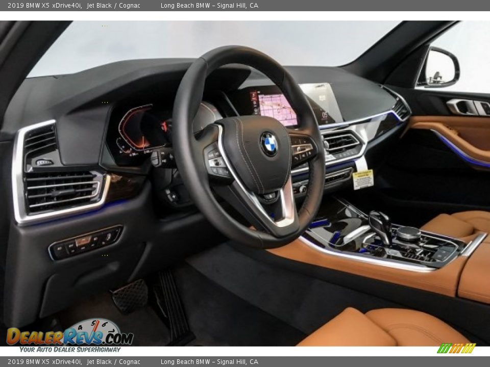 2019 BMW X5 xDrive40i Jet Black / Cognac Photo #4