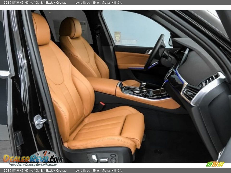 2019 BMW X5 xDrive40i Jet Black / Cognac Photo #5